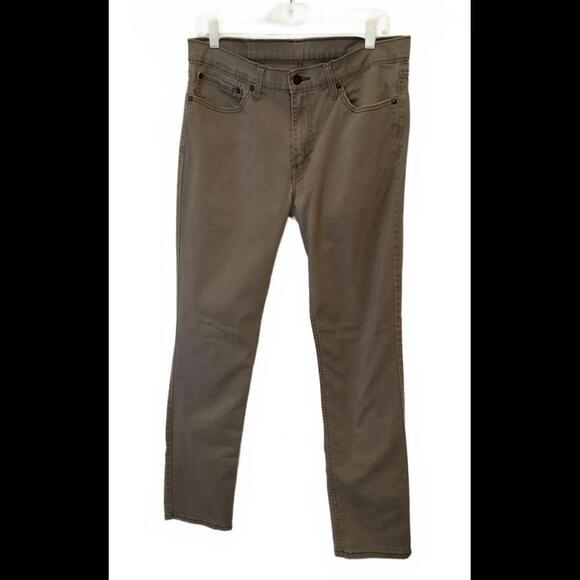 Levi's 511 Jeans Gray Men's Size 34x34 - Picture 5 of 6